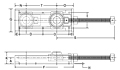 JAT-2000 Takeup assembly drawing